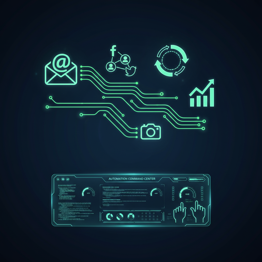 Automatyzacja marketingu — dashboard kampanii