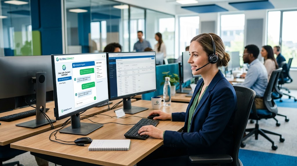 Automatyzacja obsługi klienta — chatbot AI i helpdesk